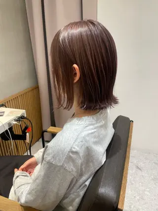 ミディアム Aster れおんのヘアスタイル