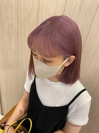 ショート カラー 🖤KURUMI🖤 潤艶・髪質改善のヘアスタイル