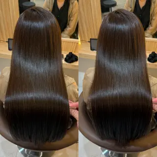 ロング attrait南堀江所属・絹髪矯正髪質改善 KAISEIのヘアスタイル