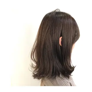 セミロング 30代からの大人 ショートのヘアスタイル