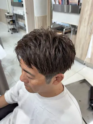 ショート メンズ 【GRANDEUR】 RYUのヘアスタイル