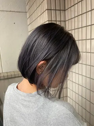 ミディアム カラー 高橋 奈津沙のヘアスタイル