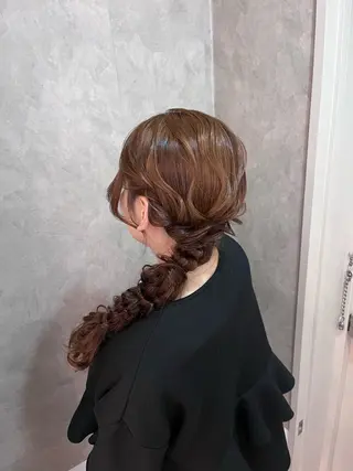 ヘアアレンジ 推し活＊イベントヘア 💕ゆり🐈🐾のヘアスタイル