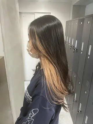 ロング カラー ヘアアレンジ HERMITAGE/ chihiroのヘアスタイル