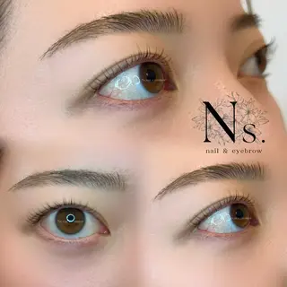 マツエク・マツパ Ns.nail &eyebrow所属・Ns.nail& eyebrow南瑠華の眉毛・アイブロウイメージ