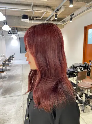 ロング カラー ユウナ🎀レイヤー/ 暖色カラーのヘアスタイル