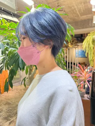 ショート カラー 北花田美容師🍃村尾 光太/むらのヘアスタイル