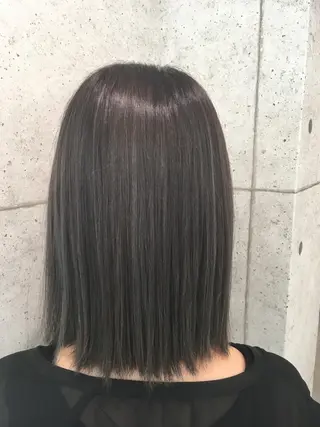 ミディアム LITTY所属・レイヤー/髪質改善 /山永圭介のヘアスタイル