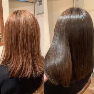 ミディアム A10+α所属・加茂 しのぶのヘアスタイル
