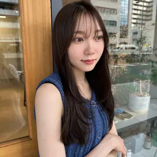 ロング K-two 谷町店所属・K-two谷町❄️ hinaのヘアスタイル