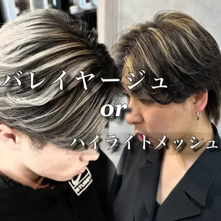 カラー パーマ メンズ 札幌メンズヘア指名 No.1光👑👑のヘアスタイル