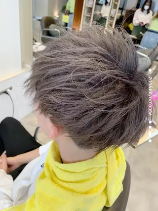 メンズ メンズパーマ/難波/ 心斎橋　室園亮佑のヘアスタイル