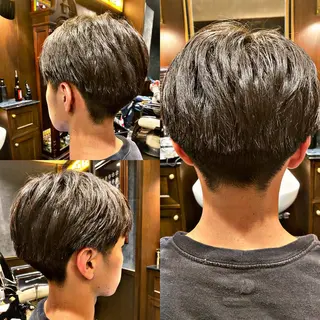 ショート メンズ 菅野 綺華のヘアスタイル