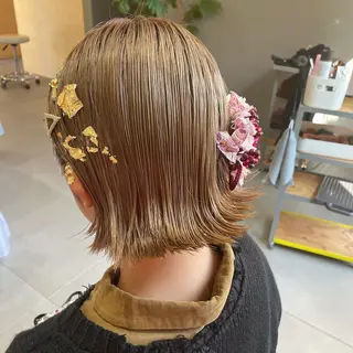 ヘアアレンジ LORO.hairmake&spa所属・山﨑 ひよりのヘアスタイル