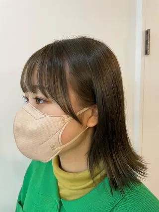 ミディアム カラー ✨石田 直央/ nene【店長】✨のヘアスタイル