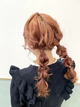 ロング カラー ヘアアレンジ ｺﾄﾐ【メンズ特化】 女子ウケ提案🫶🏻のヘアスタイル