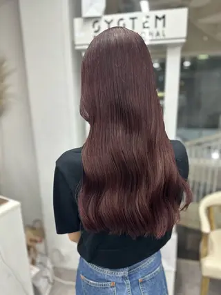 ロング カラー ヘアアレンジ 久米 治仁のヘアスタイル