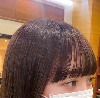 ミディアム カラー shiori/暖色/ レイヤー/似合わせのヘアスタイル