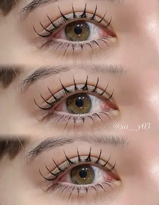 マツエク・マツパ BOOBEE eyelash所属・山下 紗采のマツエク・マツパデザイン