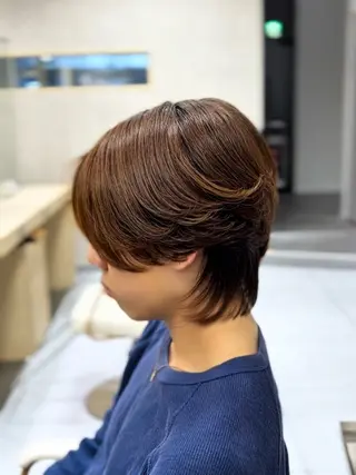 ショート パーマ メンズ 🔮メンズ縮毛矯正 毛流れパーマ💎竹永のヘアスタイル