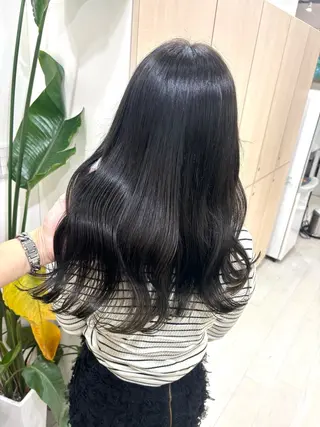 ロング I S所属・🌿透明感カラー‪ 🍼KAZUKI🍓のヘアスタイル