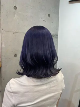 ミディアム 【DEST】 KAHOのヘアスタイル