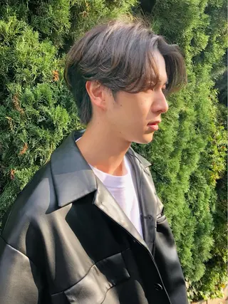 ショート メンズ🍃ナチュラル 韓国風ヘアRENのヘアスタイル