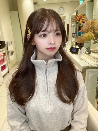 ロング ♡大人カワイイ hair♡徳井はやとのヘアスタイル