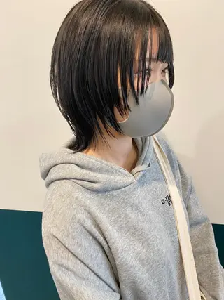 ミディアム TELA HAIR所属・武内 凌レイヤーカット🐺のヘアスタイル