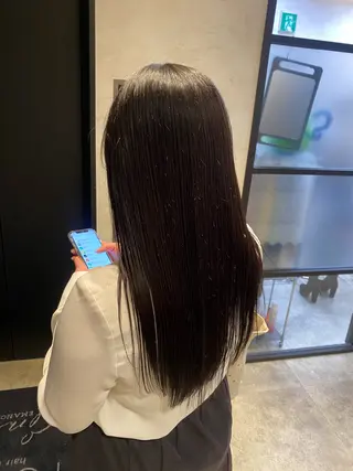 ロング カラー パーマ 🍓小野 紗由美🍓のヘアスタイル