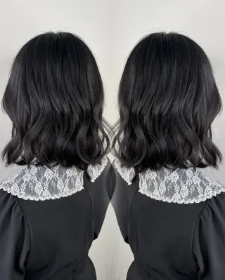 ミディアム 🫧ショート・レイヤ ー・縮毛矯正🫧のヘアスタイル