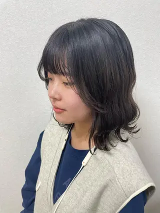 セミロング 2do☁️ ワタナベ アヤのヘアスタイル