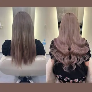 ハイトーン/エクステ YONIのヘアスタイル