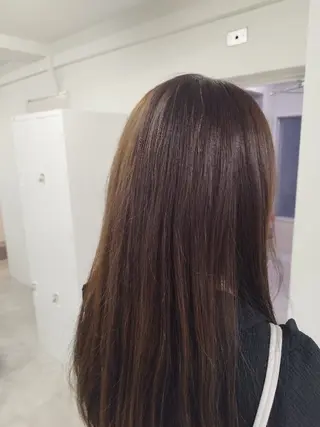 カラー ロング 小川 拓真のヘアスタイル