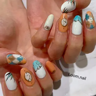 ネイル Loom所属・hrd manamiのネイルデザイン