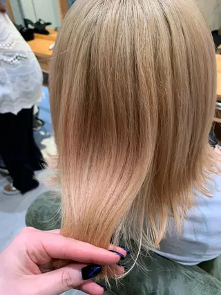 ミディアム カラー 立川/シールエクステ /みづきのヘアスタイル