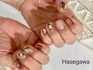 ネイル DROP所属・DROP 長谷川のネイルデザイン