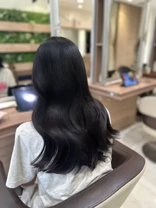 ロング カラー ラフィス池袋所属・✨本格的韓国スタイル 特化✨ﾊﾙｶ✨️のヘアスタイル