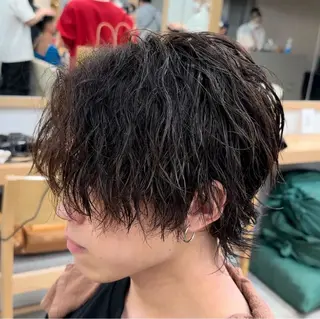 ショート ✨メンズ特化カラー /アシザワダイキのヘアスタイル