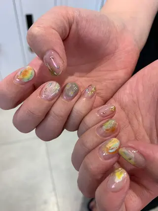 ネイル 【韓国ヘア・ネイル】 HINATA🍒のネイルデザイン