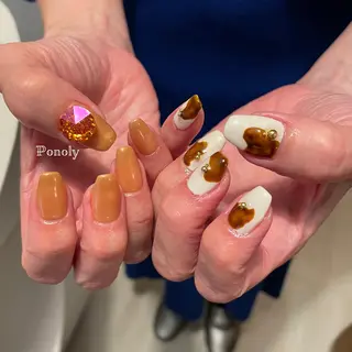 ミディアム 10ten Mikiのネイルデザイン