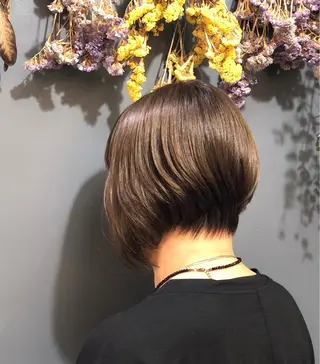 ショート カラー ヘアアレンジ 森下 友　Dio...池袋のヘアスタイル