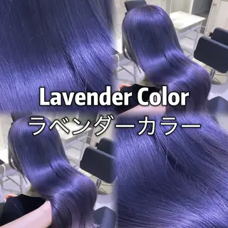 ロング カラー ハイトーンカラー/ 青髪/💙みずき💙のヘアスタイル