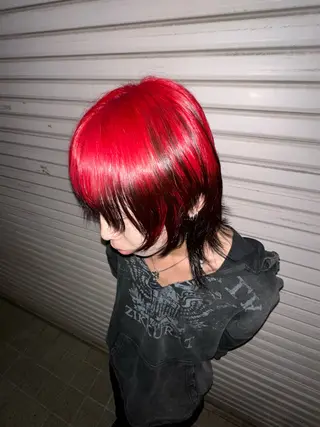 ミディアム ハコ（HACO)所属・豊嶋 暉直のヘアスタイル