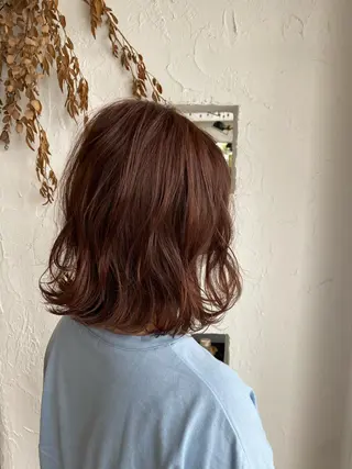 ショート カラー パーマ ヘアアレンジ メンズ ネイル 美容室 ソンリエのヘアスタイル