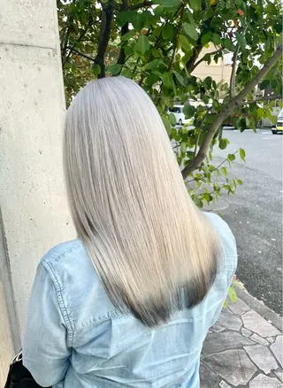 セミロング カラー 小島 海斗のヘアスタイル