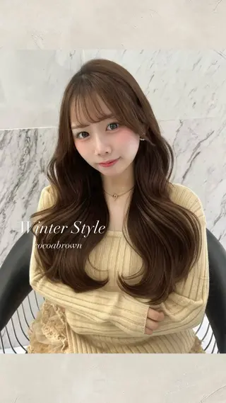 ロング カラー ParveMix ♡白神みやびのヘアスタイル