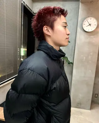 ショート カラー デザイン/レイヤー Kaito🐩/栄のヘアスタイル