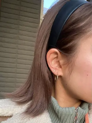 カラー moeka 表参道のヘアスタイル