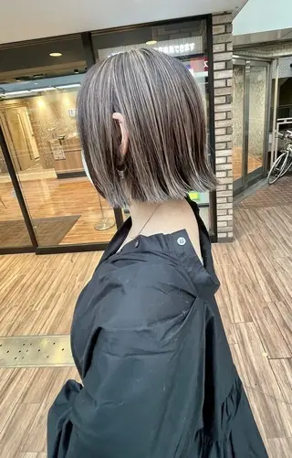 ミディアム カラー デザインカラー🎨 下北沢 / 磯部のヘアスタイル
